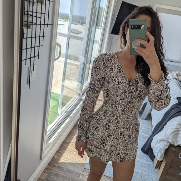 Style Rack Cheetah Dress - Picture 5 of 5